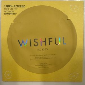 Huda Beauty Wishful Yo Kiss Pineapple Lip Scrub (3ml)